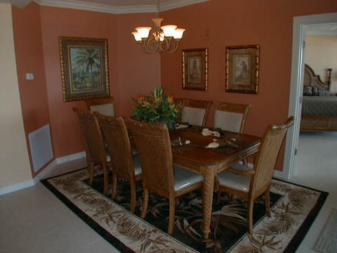 EnSoleil Resort in Panama City, FL  - dining room